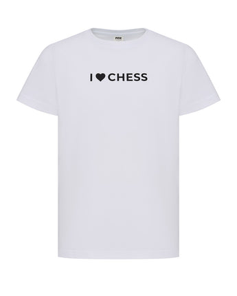 FIDE Originals Kid’s “I Love Chess” t-shirt
