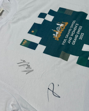 FIDE Grans Swiss 2025 "Illustration" signed t-shirt