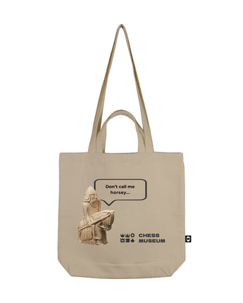 Chess museum "Horsey" shopping bag